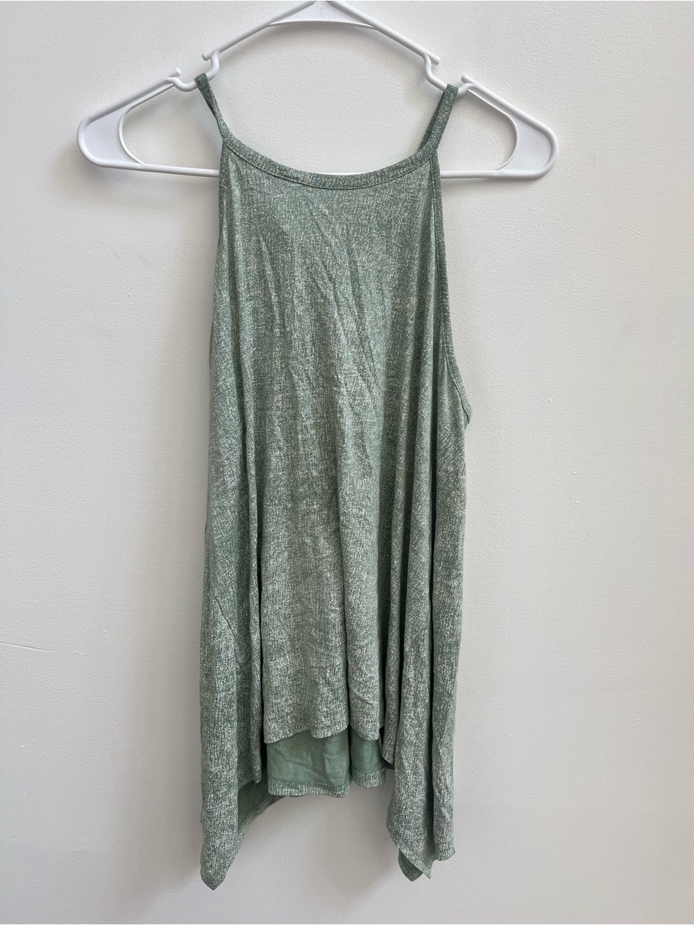 Lazy Sundays Green Women’s Flowy Tank Size S
